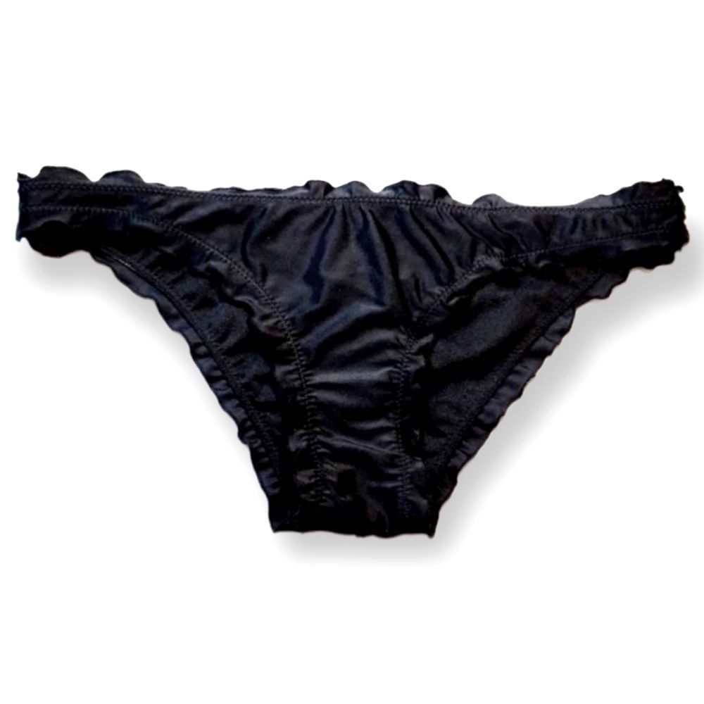 NWOT Decree Women's Rouched Butt Bikini Bottoms Size Large